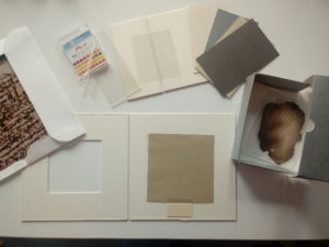 Conservación preventiva. Montaje documentos gráficos.