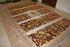 Desinsectación con Anoxia Gases Inertes. Palio Hermandad de los Javieres