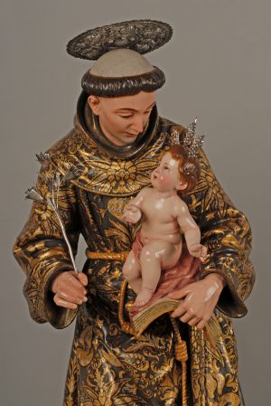 San Antonio de Padua Duque Cornejo XVIII Palacio de San Telmo Estado final Fondo Archivo Grafico IAPH. Imagen: José Manuel Santos