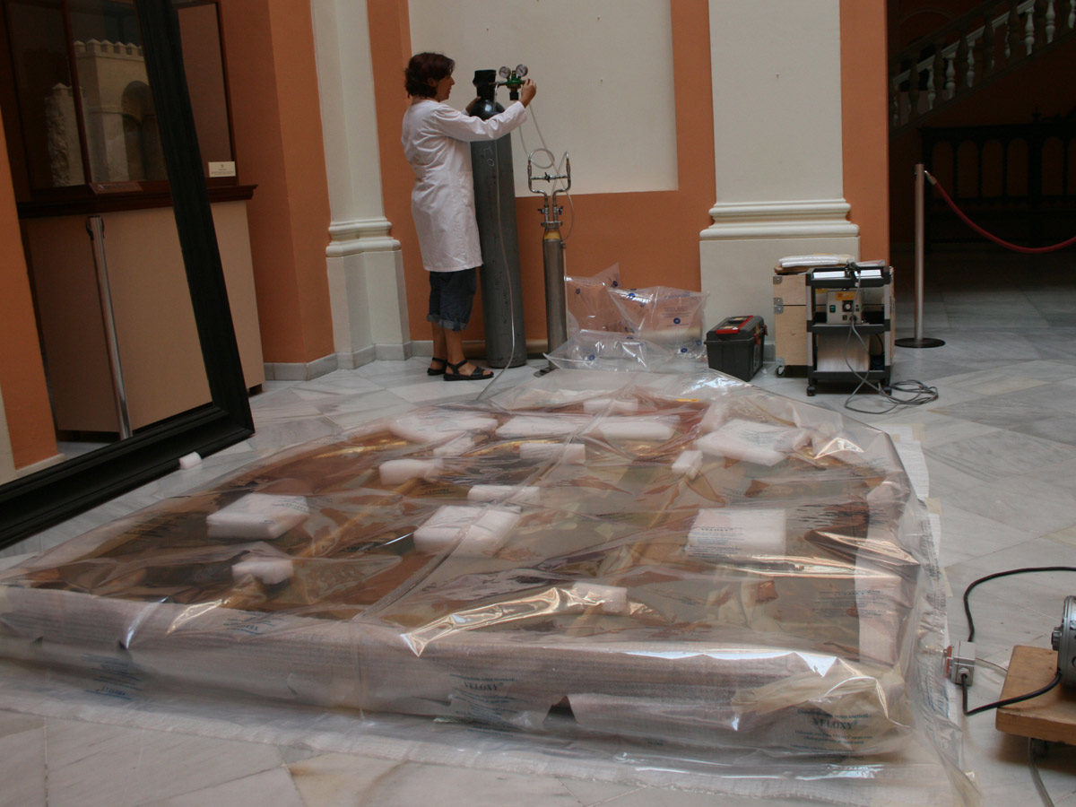 Tríptico de la Mendicidad. Anónimo s.XVI. Ayuntamiento de Sevilla.